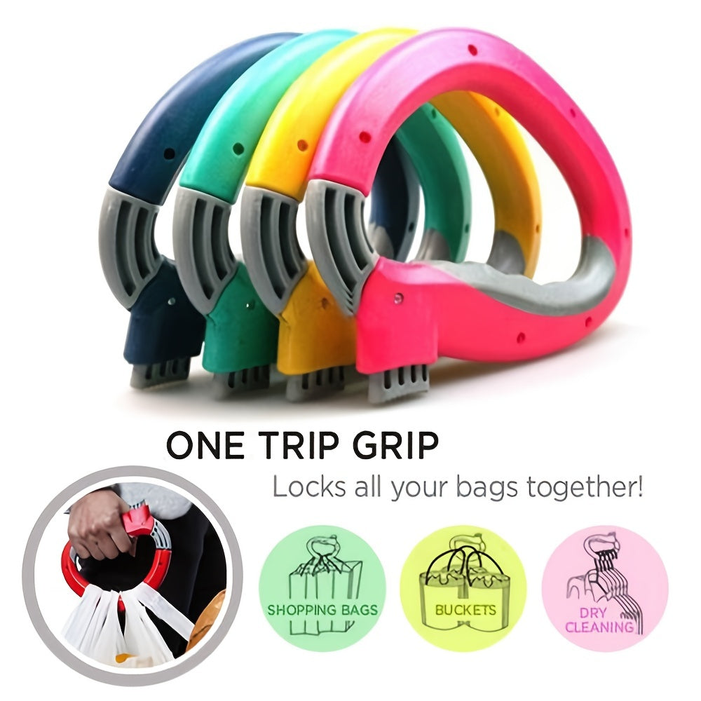 Make Grocery Shopping Easier With This Labor-Saving Handles Grocery Bag Carrier!