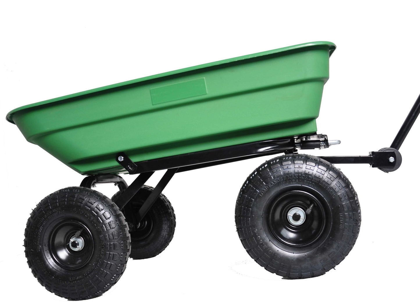 folding wagon Cart with Steel Frame and 10-in. Pneumatic Tires; 300-Pound Capacity