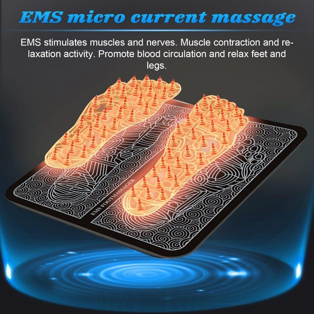 Portable Electric USB Foot Massager - Deep Kneading Muscle Pain Relief, Leg Reshaping Tool with Rechargeable Modes
