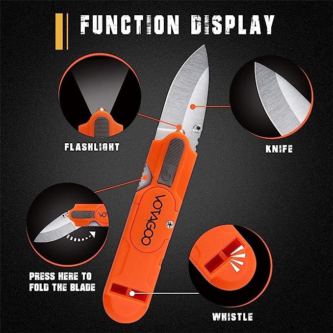 13-in-1 Professional Emergency Survival Gear Kit - Perfect EDC Tool for Outdoor Enthusiasts
