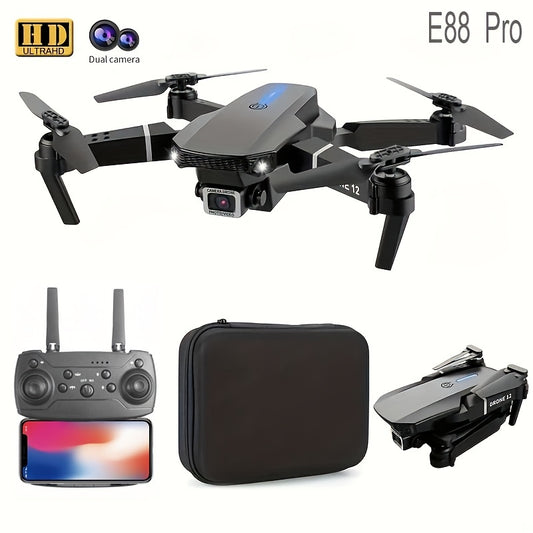 Capture Stunning Aerial Photos and Videos with our Professional HD Dual Camera Drone - Perfect for Christmas!