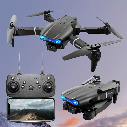 New E99 Pro K3 Professional RC Drone - HD Dual Camera, Height Hold, and Double Folding Design - Perfect for Men, Kids, and Best Holiday Gifts - Enjoy Indoor and Outdoor Flying with Our Affordable, High-Quality Drone!