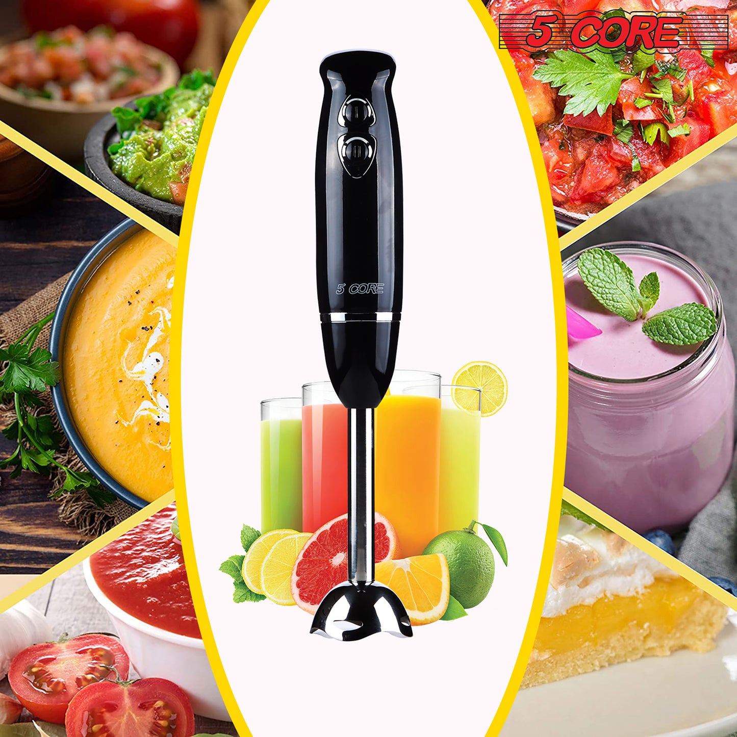 Hand Blender Immersion Blender Handheld Stick Batidora Electric Blenders Emersion Hand Mixer For Kitchen