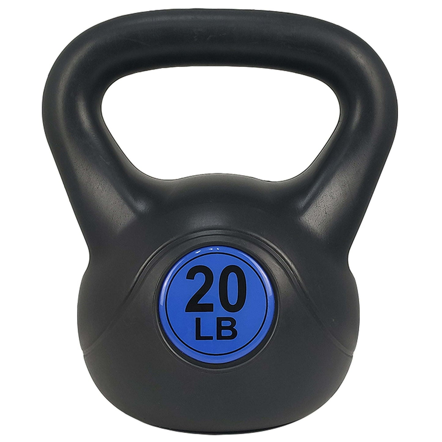 3-Piece Wide Grip Kettlebell Set for Exercise and Fitness - 45 lbs Total