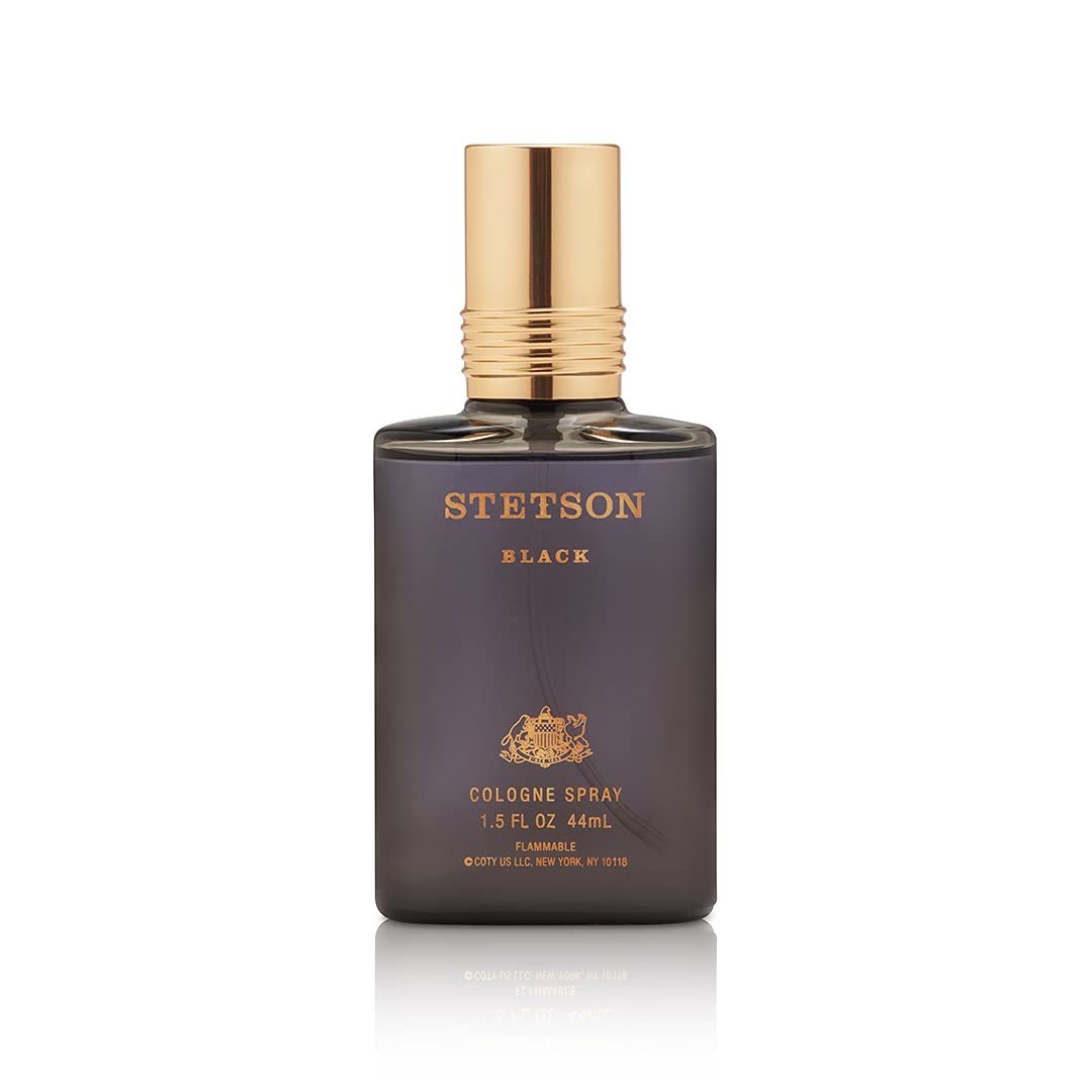 STETSON BLACK by Coty COLOGNE SPRAY 1.5 OZ