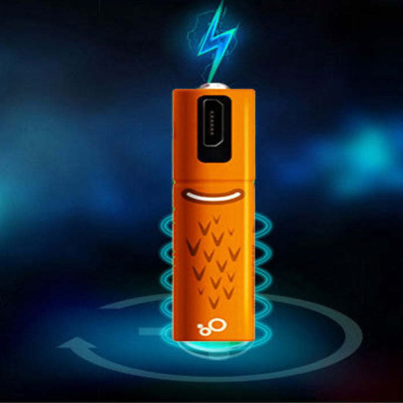 USB Rechargeable Batteries - Economical, Environment-Friendly, and Convenient 4-Pack AA or AAA