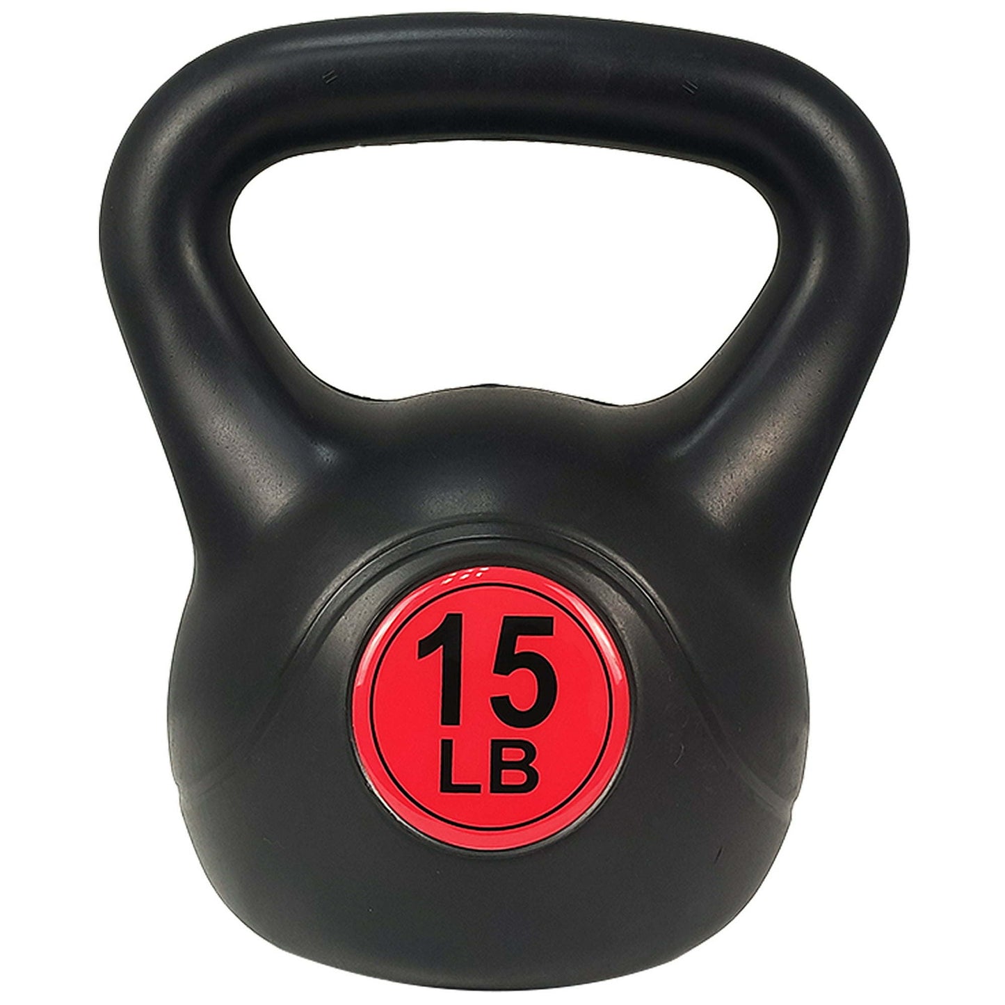 3-Piece Wide Grip Kettlebell Set for Exercise and Fitness - 45 lbs Total