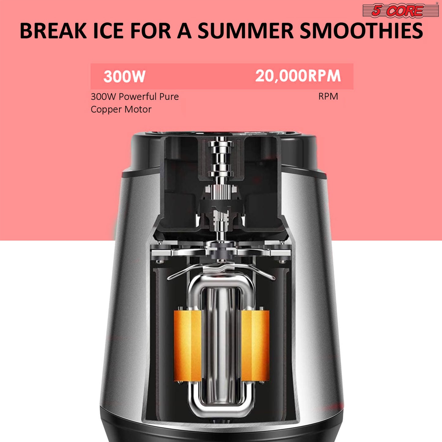 500ml Personal Blender and Nutrient Extractor For Juicer; Shakes and Smoothies; 160W