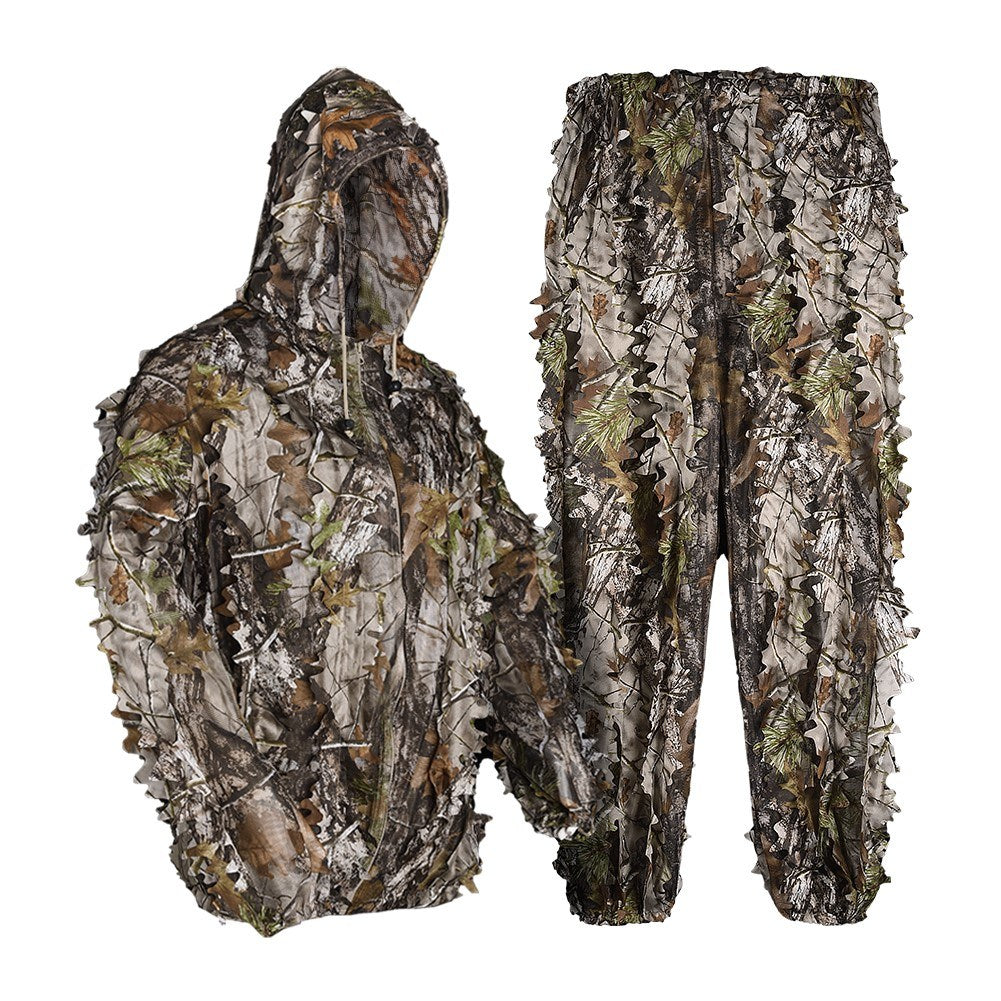 3D Bionic Maple Leaf Hunting Ghillie Suit: Ultimate Camouflage Sniper Clothing for Outdoor Adventures