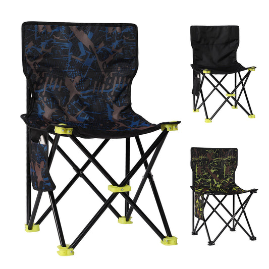 Camping Chair Heavy Duty 600D Portable Folding Chair Outdoor Fishing Hiking US