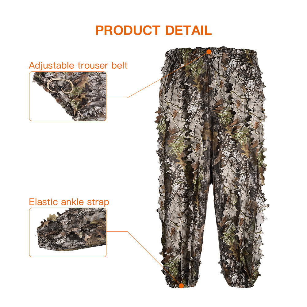 3D Bionic Maple Leaf Hunting Ghillie Suit: Ultimate Camouflage Sniper Clothing for Outdoor Adventures