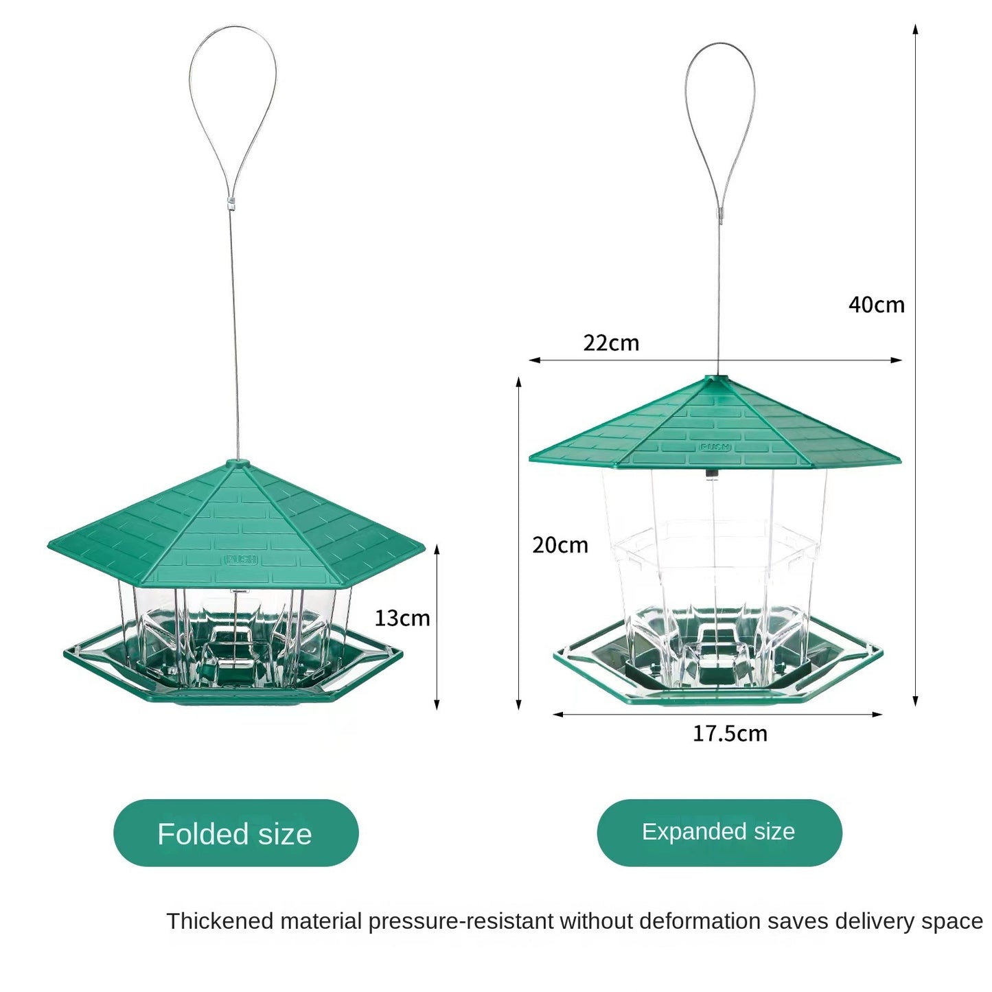 Outdoor Hanging Hummingbird Feeder