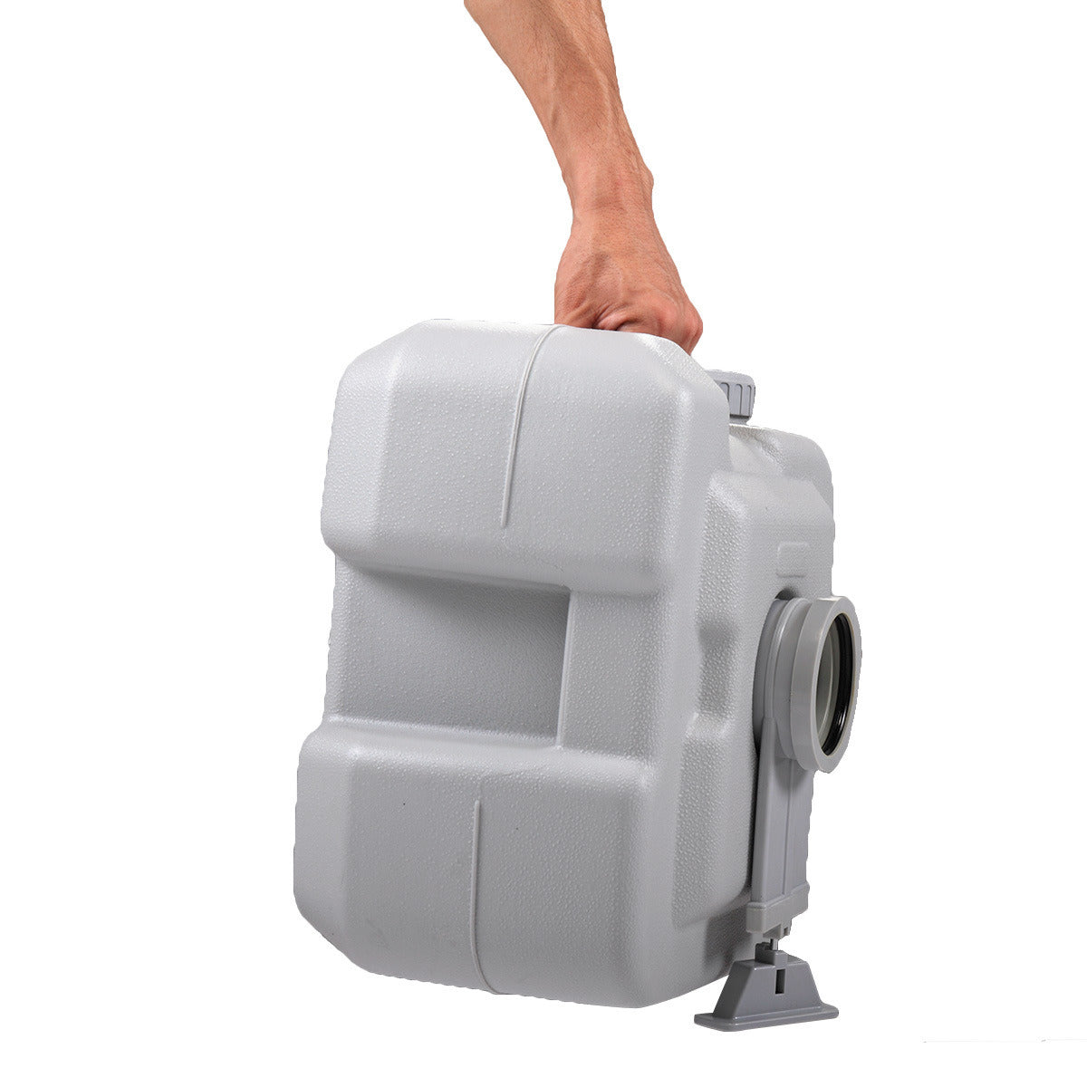 Travel  Outdoor 5 Gallon Camping Portable Toilet, Flush Potty