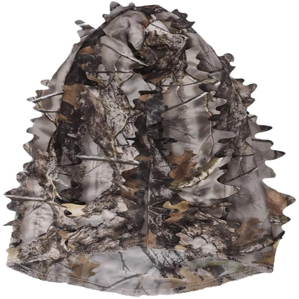 3D Leafy Ghillie Camouflage Face Mask: Ultimate Headwear for Outdoor Hunting and Tactical Activities