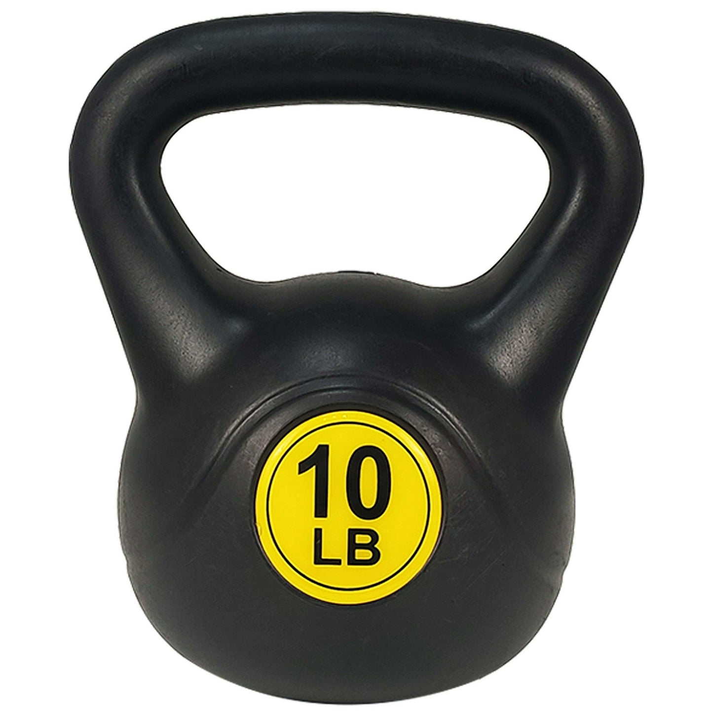 3-Piece Wide Grip Kettlebell Set for Exercise and Fitness - 45 lbs Total