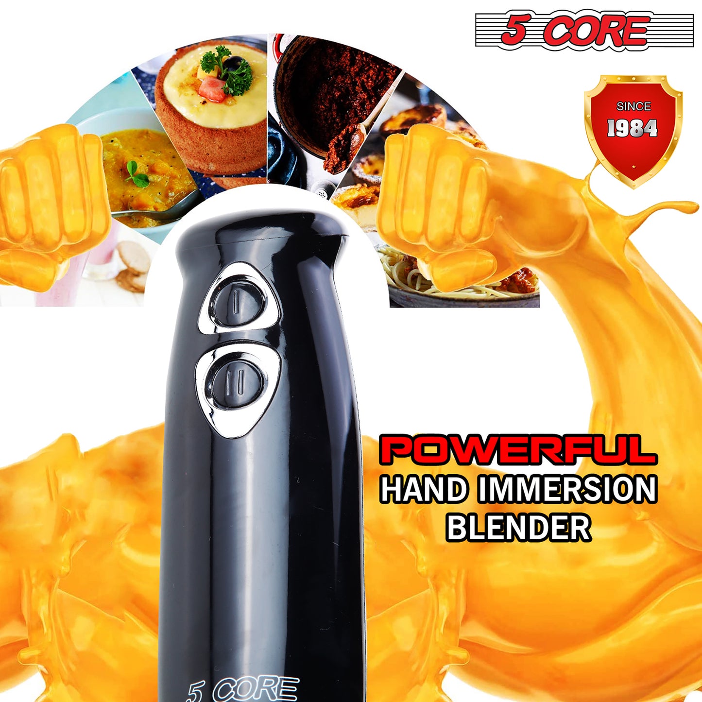 Hand Blender Immersion Blender Handheld Stick Batidora Electric Blenders Emersion Hand Mixer For Kitchen